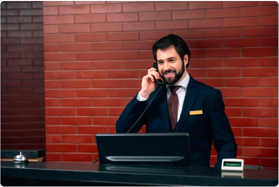 Hotel Receptionist Staff Agency