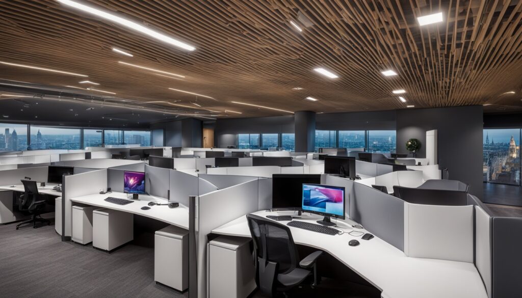 London call centre staff