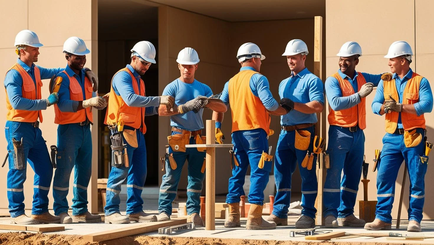 Skilled site labourers
